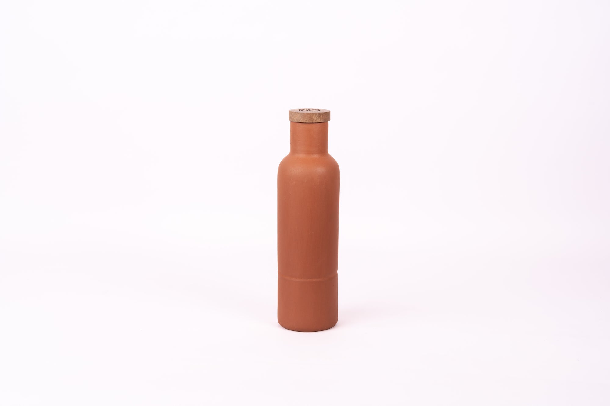 Terracotta Clay Water Bottle