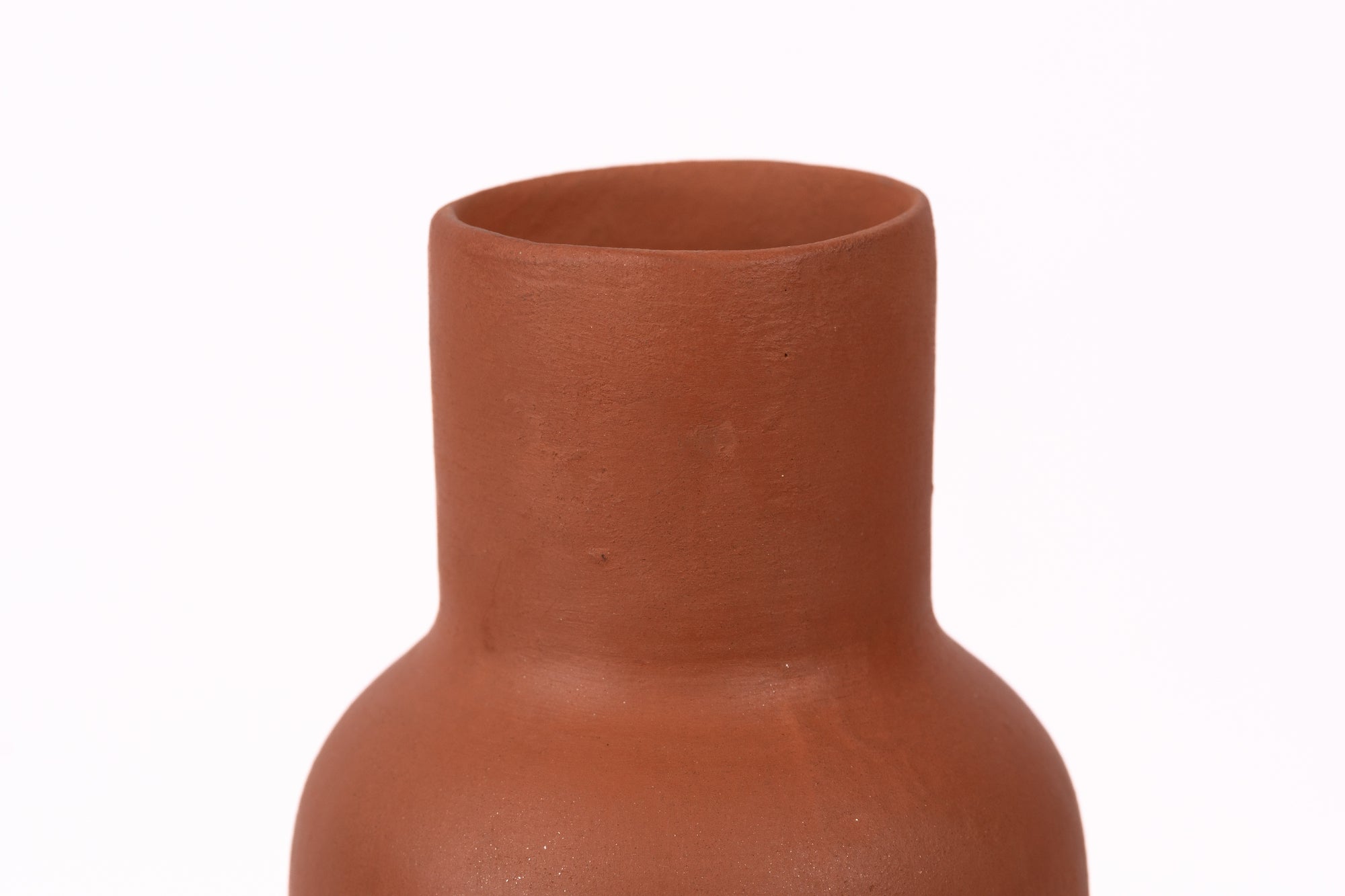 Terracotta Clay Water Bottle